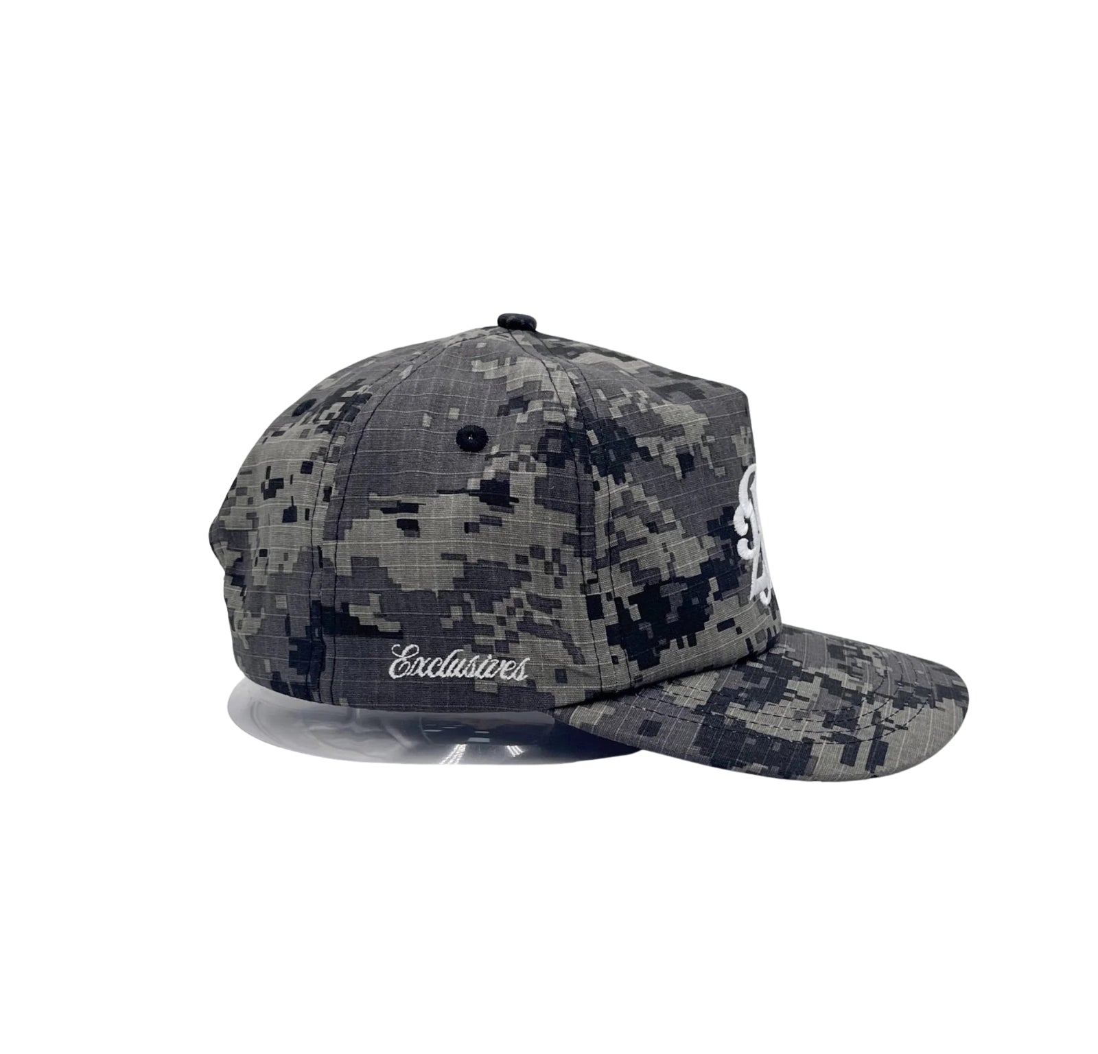 black digi camo hat