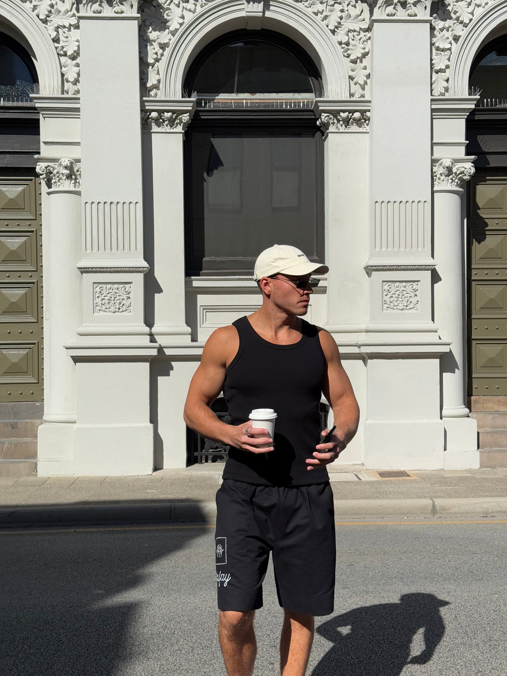 ANGELO SHORT - BLACK