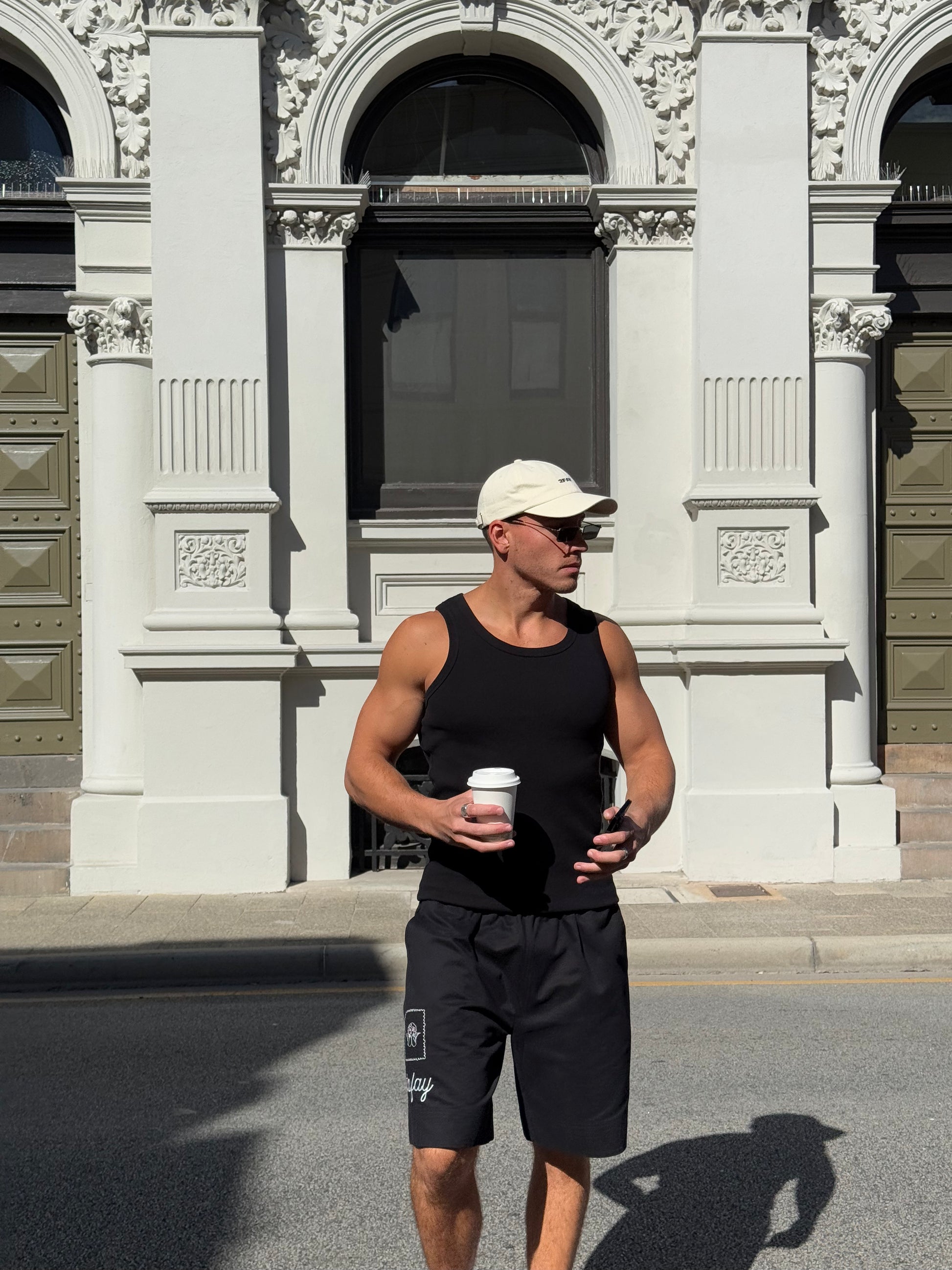 ANGELO SHORT - BLACK