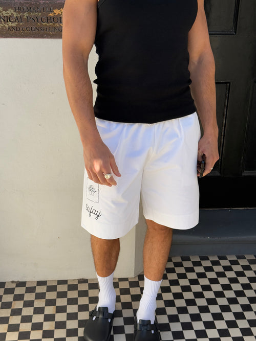 ANGELO SHORT - WHITE