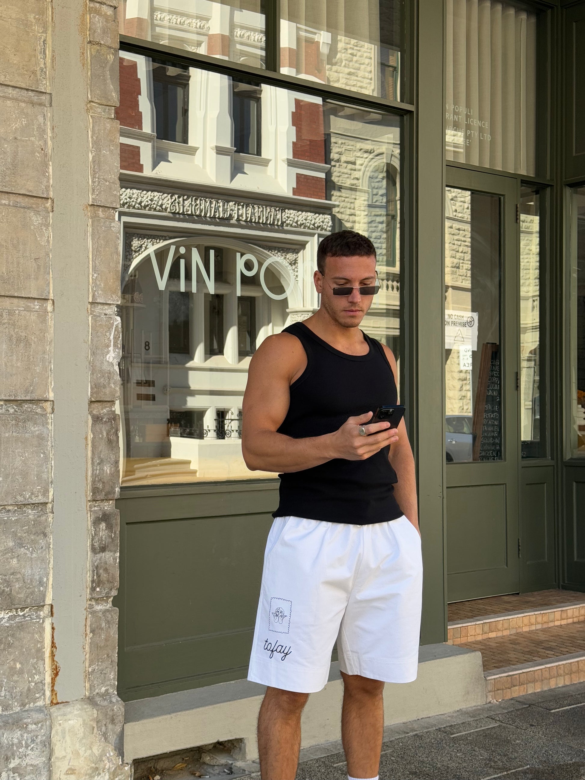 ANGELO SHORT - WHITE