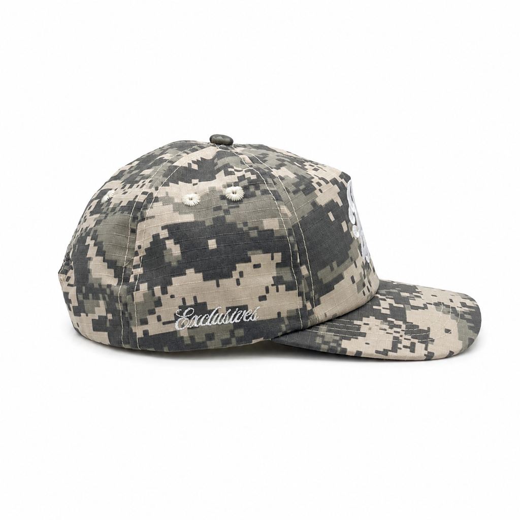 digi camo hat - khaki