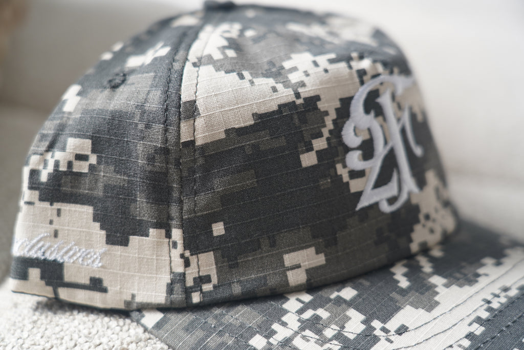 digi camo hat —  forest