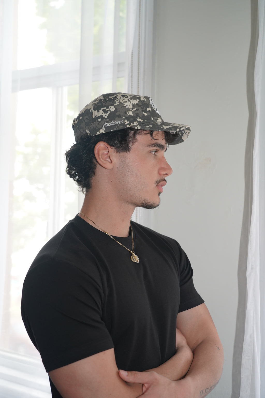 digi camo hat —  forest