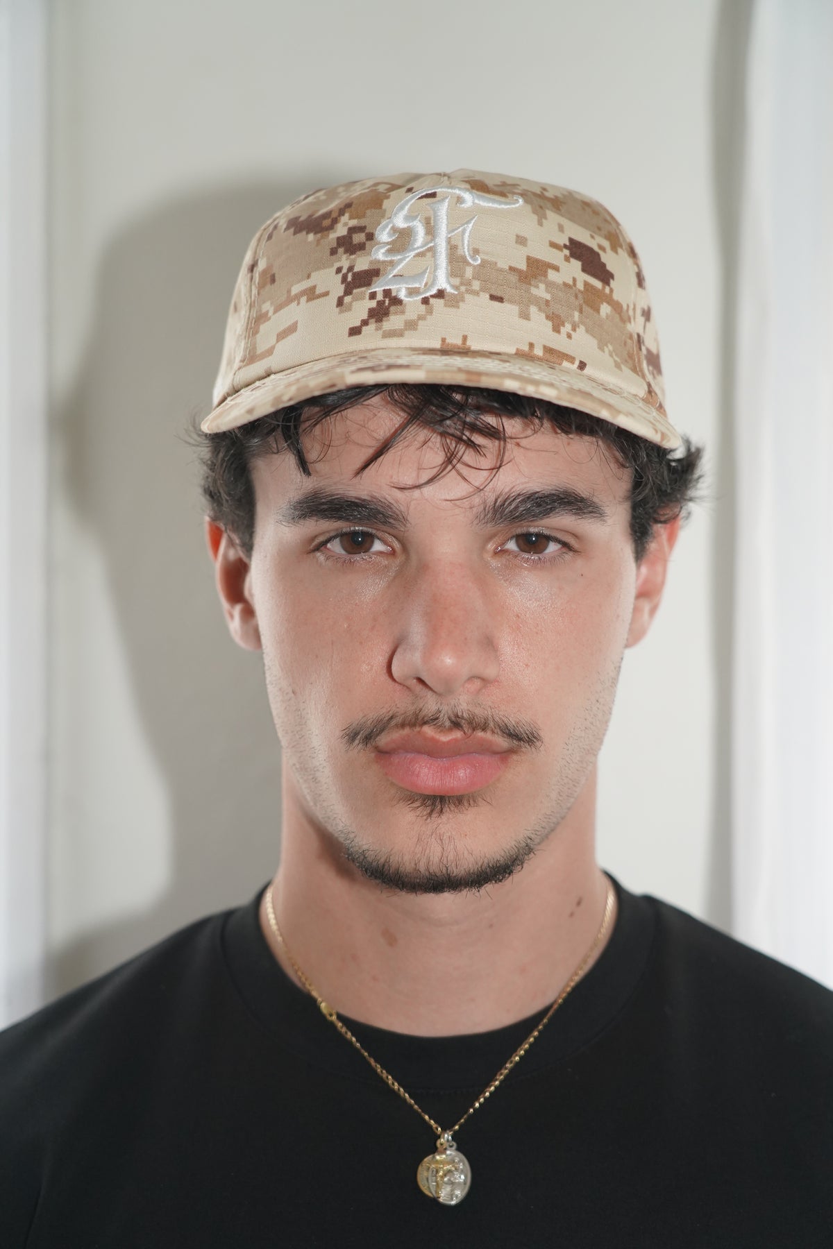 digi camo hat —  desert
