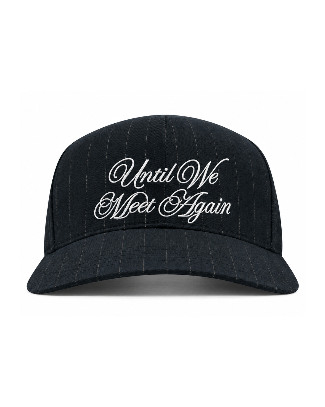 until we meet again cap —  black