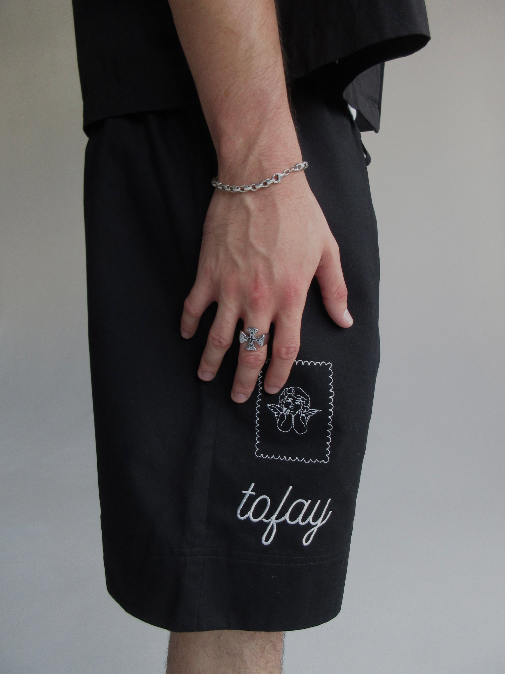 ANGELO SHORT - BLACK