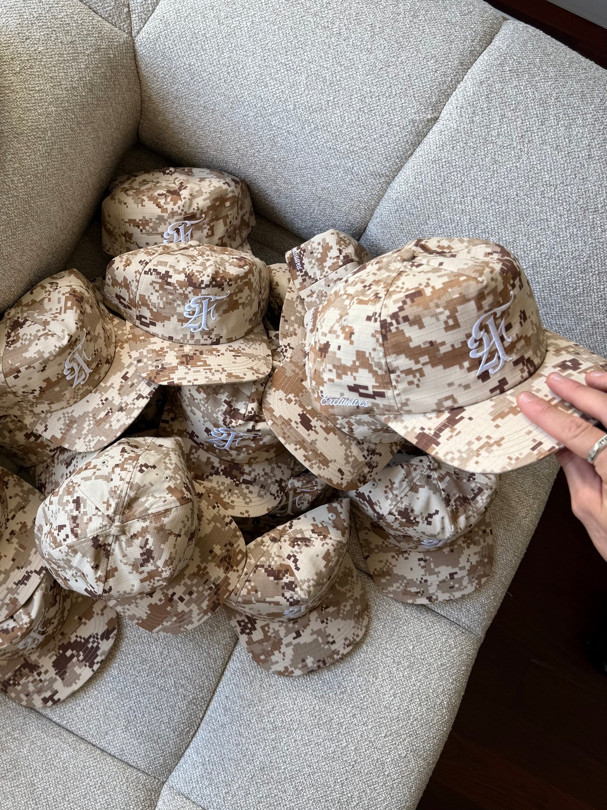 desert digi camo hat