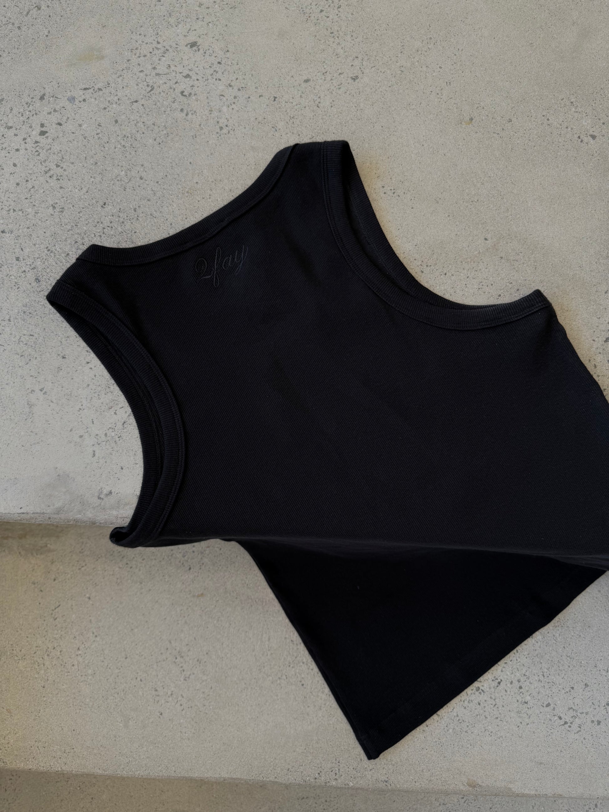 LUSSO TANK - BLACK