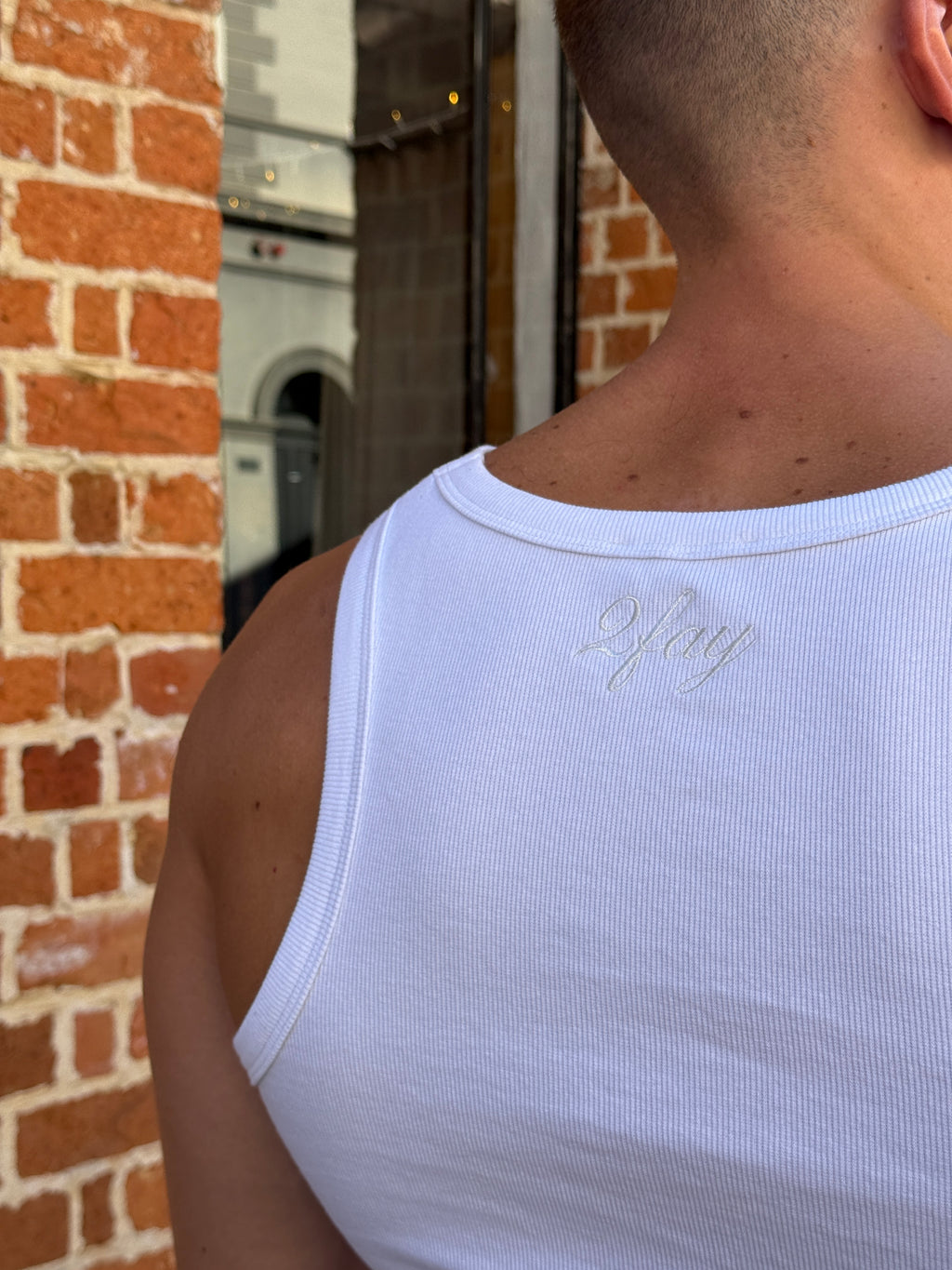 LUSSO TANK - WHITE