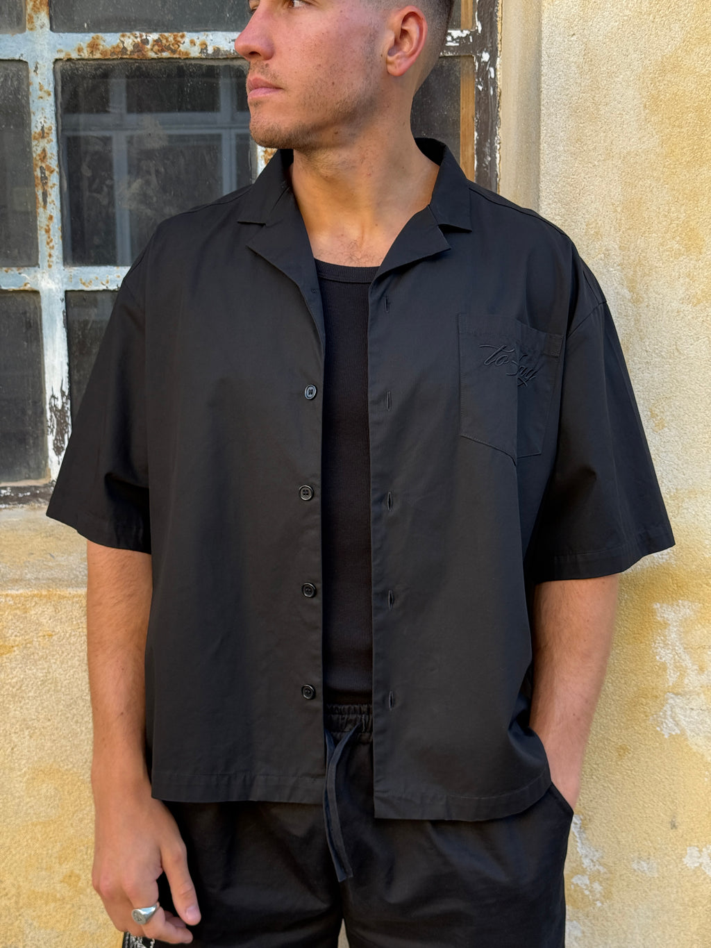 ROSANO SHIRT - BLACK