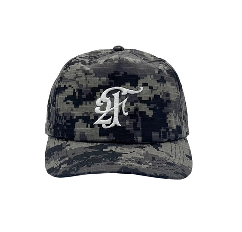 black digi camo hat