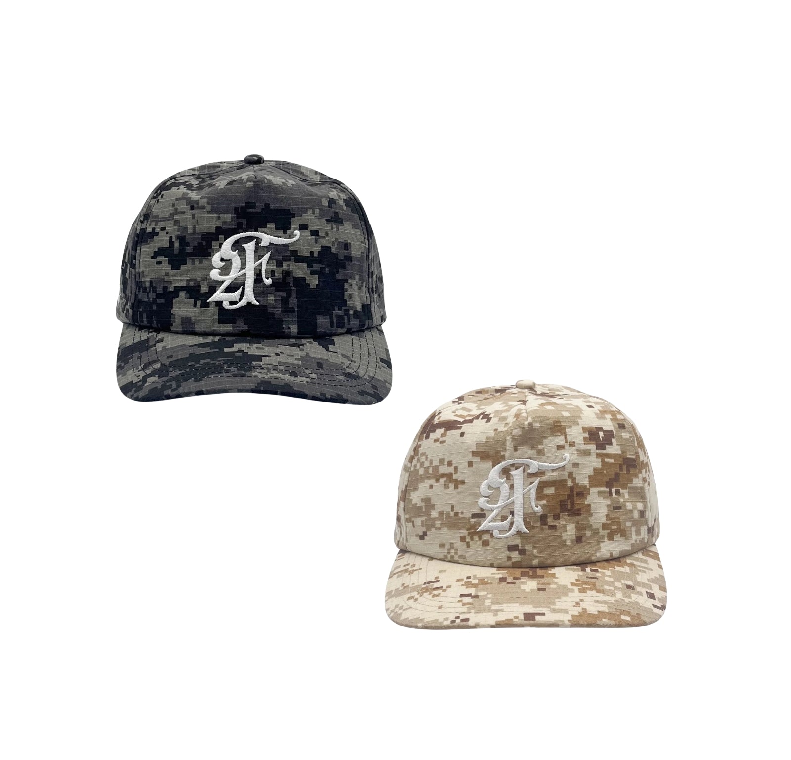 2 digi camo hats